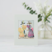 Karikaturen Modes ~ Briefkaart / Uitnodigingen (Staand voorkant)