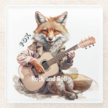 Karikatuur Cartoon Animal Fox Een musical