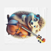 Karikatuur, Cartoon, Illustratie Een musical Fleece Deken (Voorkant (Horizontaal))