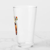 Karikatuur, Cartoon, Illustratie Een musical Glas (Links)