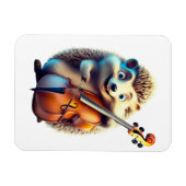 Karikatuur, Cartoon, Illustratie Een musical Magneet (Horizontaal)