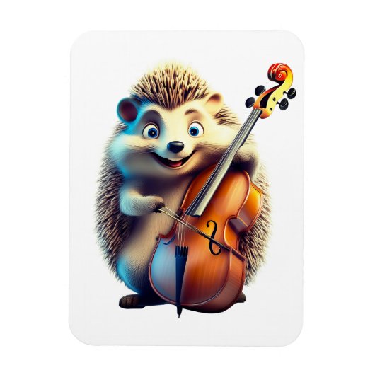 Karikatuur, Cartoon, Illustratie Een musical Magneet (Verticaal)