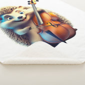 Karikatuur, Cartoon, Illustratie Een musical Sherpa Deken (3/4)