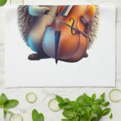 Karikatuur, Cartoon, Illustratie Een musical Theedoek (Gevouwen)