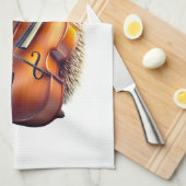 Karikatuur, Cartoon, Illustratie Een musical Theedoek (Quarter Fold)