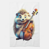 Karikatuur, Cartoon, Illustratie Een musical Theedoek (Verticaal)