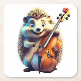 Karikatuur, Cartoon, Illustratie Een muzikale Kartonnen Onderzetters