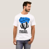 Karikatuur de MACRON - Verkiezingen Frankrijk 2017 T-shirt (Voorkant volledig)