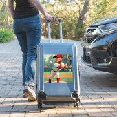 Karikatuur illustratie van het Amerikaanse honkbal Sticker (Koffer Insitu)