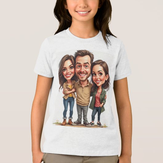 Karikatuur T-shirt (Voorkant)