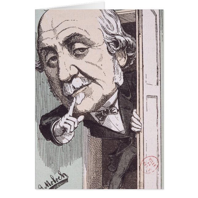 Karikatuur van Albert, Duc de Broglie (Voorkant)