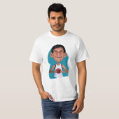 Karikatuur van Boban Marianovic T-shirt (Voorkant volledig)
