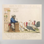 Karikatuur van de assemblage van notabelen poster (Voorkant)