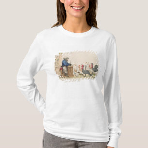 Karikatuur van de assemblage van notabelen t-shirt