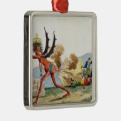 Karikatuur van de Engelse regering, 1793 Metalen Ornament (Rechts)