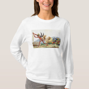Karikatuur van de Engelse regering, 1793 T-shirt