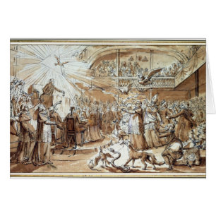 Karikatuur van de geestelijkheid