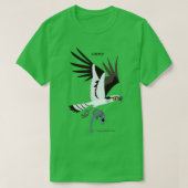 Karikatuur van de Osprey T-shirt (Design voorkant)
