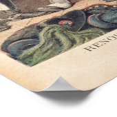 Karikatuur van de Triple Alliance Poster (Hoek)