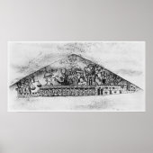 Karikatuur van Engelse joden, van een Haggadah Poster (Voorkant)