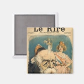 Karikatuur van Henri Brisson, Magneet (Voorkant / Achterkant)