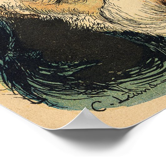 Karikatuur van Henri Brisson, Poster (Hoek)