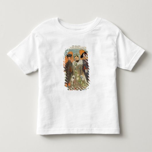 Karikatuur van Joseph Reinach Kinder Shirts (Voorkant)