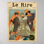 Karikatuur van Joseph Reinach Poster (Voorkant)