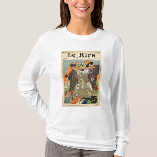 Karikatuur van Joseph Reinach T-shirt (Voorkant)