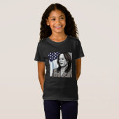 Karikatuur van Kamala Harris T-shirt (Voorkant volledig)