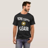 Karikatuur van koffiebrouwerij t-shirt (Voorkant volledig)