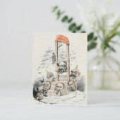 Karikatuur van Napoleon III Otto Briefkaart (Staand voorkant)