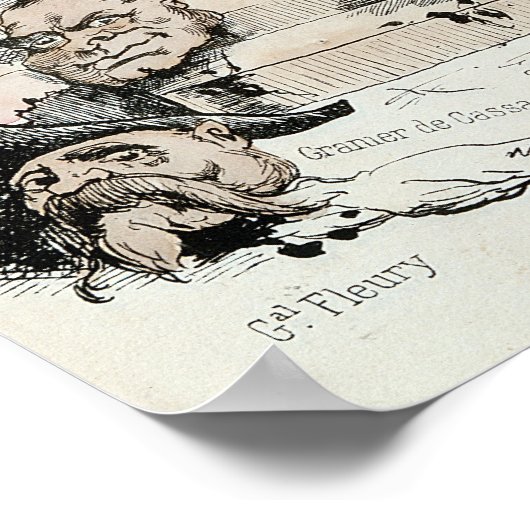 Karikatuur van Napoleon III Otto Poster (Hoek)