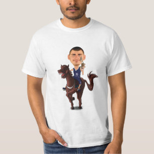 Karikatuur van Nikola Jokic T-shirt