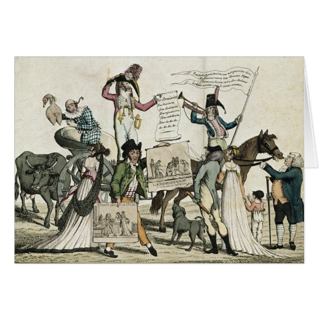 Karikatuur van quack dokters die vaccins aanbieden (Voorkant Horizontaal)