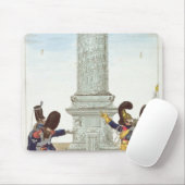 karikatuur van soldaten bij de Colonne Vendome Muismat (Met muis)