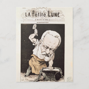 Karikatuur van Victor Hugo Briefkaart