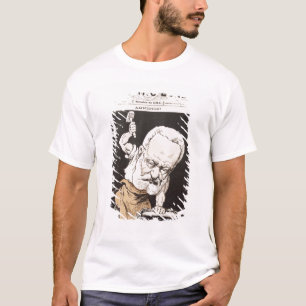 Karikatuur van Victor Hugo T-shirt