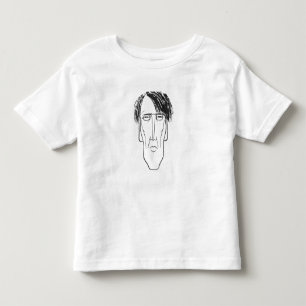 Karikatuur van W.B. Yeats, 1898 Kinder Shirts