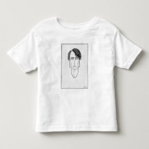 Karikatuur van W.B. Yeats, 1898 Kinder Shirts