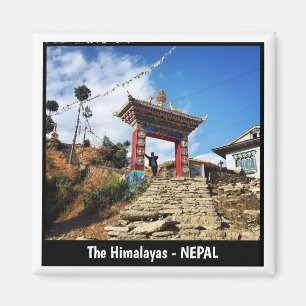 Karikola-klooster, Everest-uitzichten - Nepal Magneet