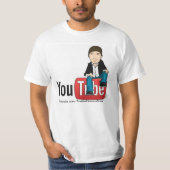 Karim op Youtube T-shirt (Voorkant)