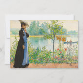 Karin bij de kust door Carl Larsson Bedankkaart (Voorkant)