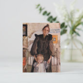 Karin en Kersti c1890 Briefkaart (Staand voorkant)