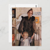 Karin en Kersti c1890 Briefkaart (Voorkant / Achterkant)