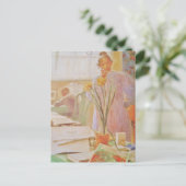 Karin in the Studio Briefkaart (Staand voorkant)