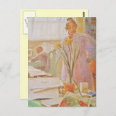 Karin in the Studio Briefkaart (Voorkant / Achterkant)
