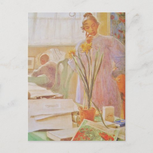 Karin in the Studio Briefkaart (Voorkant)