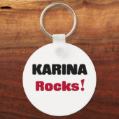 Karina Rocks Sleutelhanger (Voorkant)