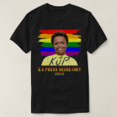 Karine Jean Pierre First Minister van Buitenlandse T-shirt (Design voorkant)